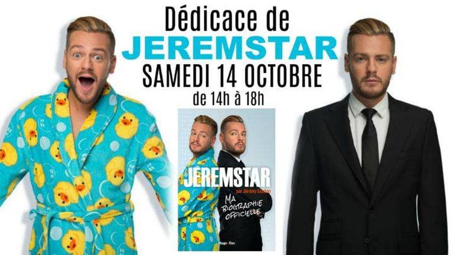 Jeremstar en dédicace