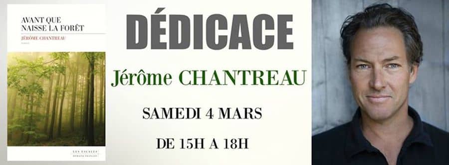 Jérôme Chantreau en dédicace