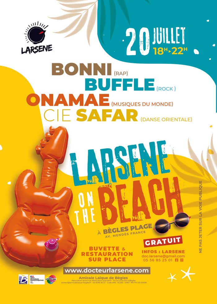 Larsene on the Beach