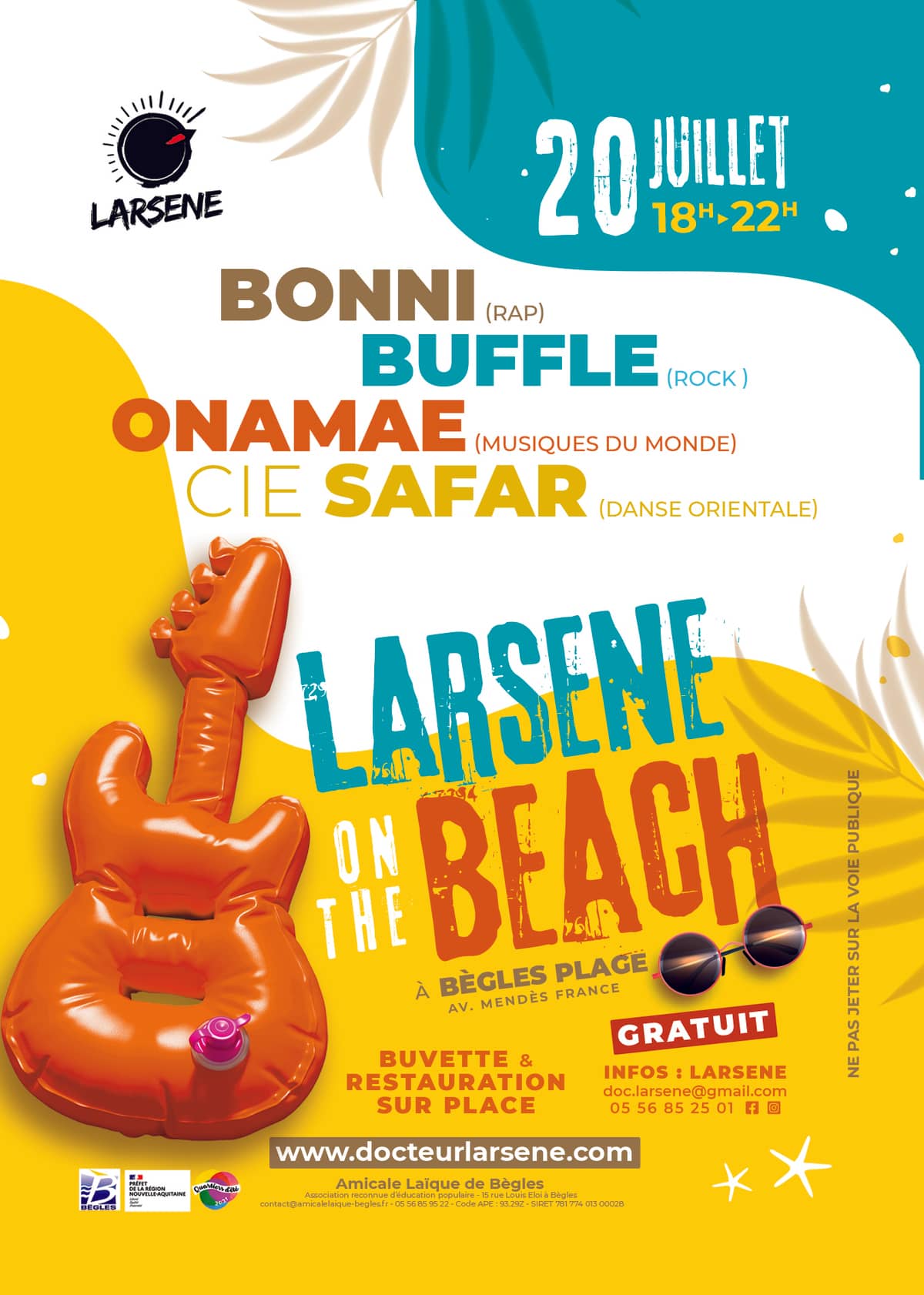 Larsene on the Beach