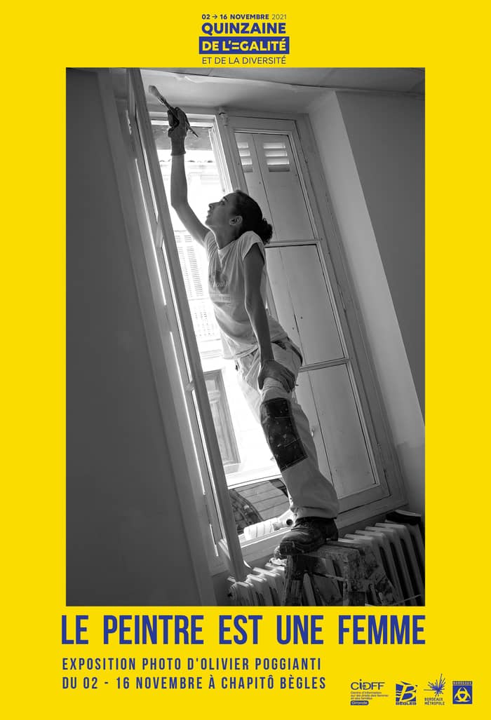 Le peintre est une femme