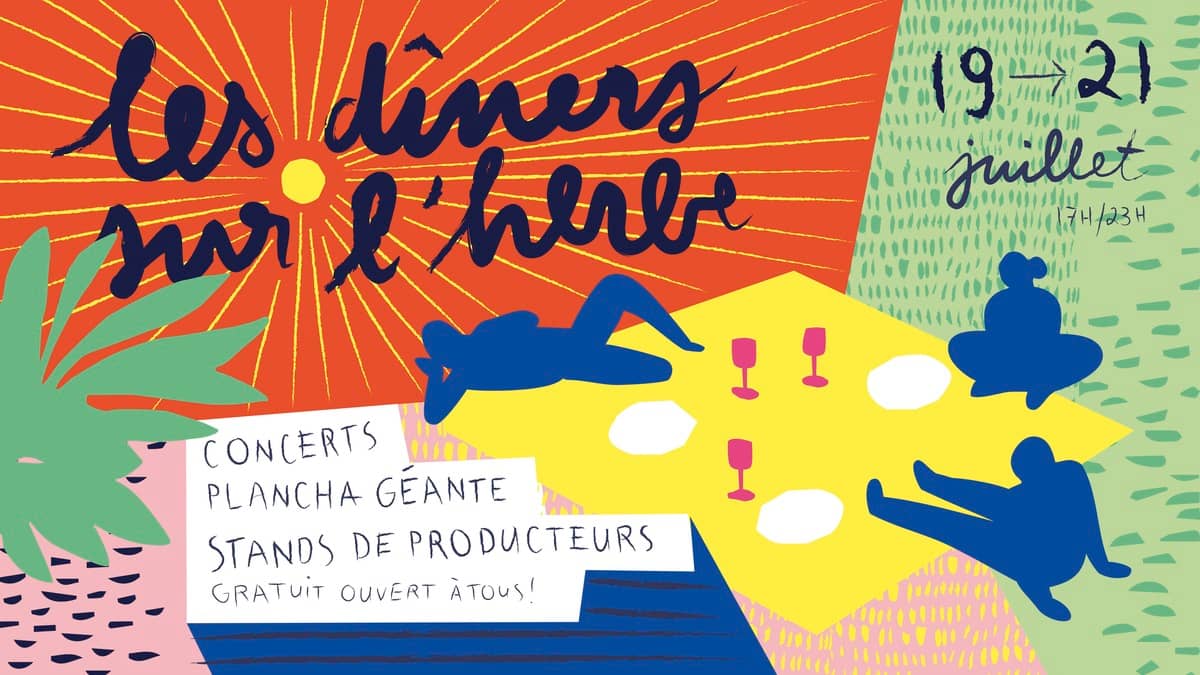 LES DÎNERS SUR L'HERBE : avec JÉRÉMIE MALODJ'