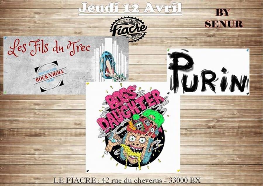 Les fils du Trec + Boss'Daughter + Purin