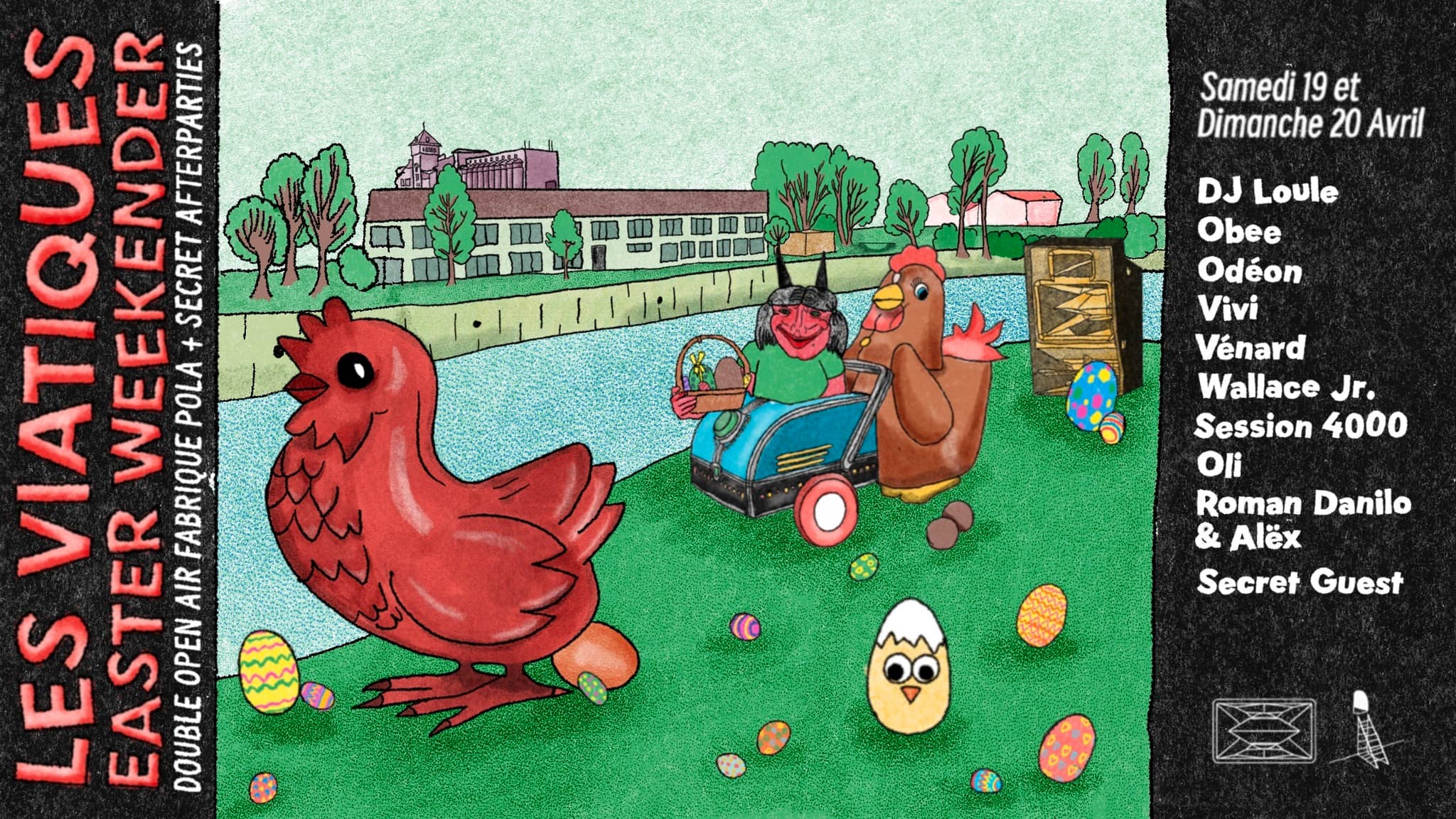 Les Viatiques Easter Weekender