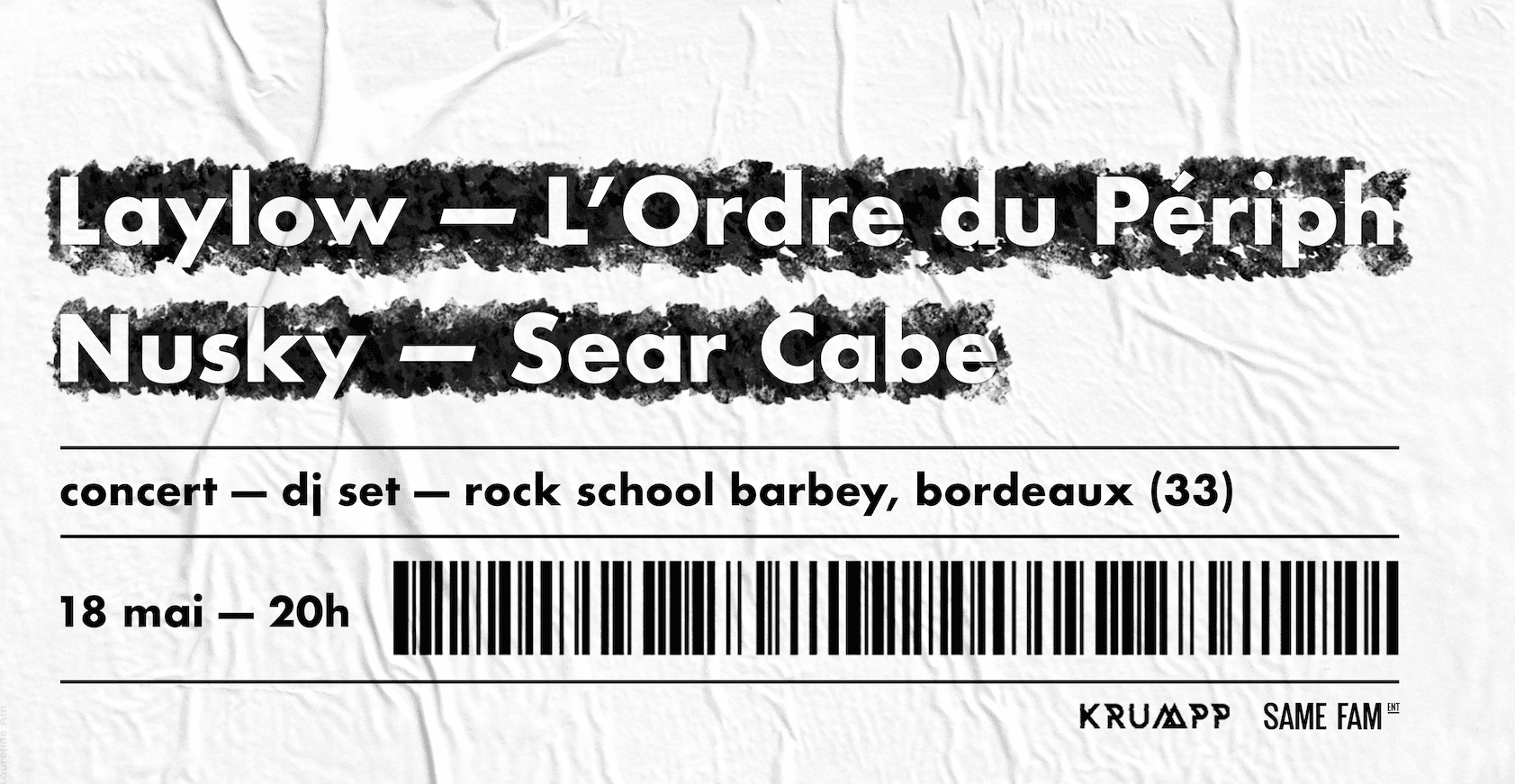 L'Ordre Du Periph + Nusky + Sear Cabe
