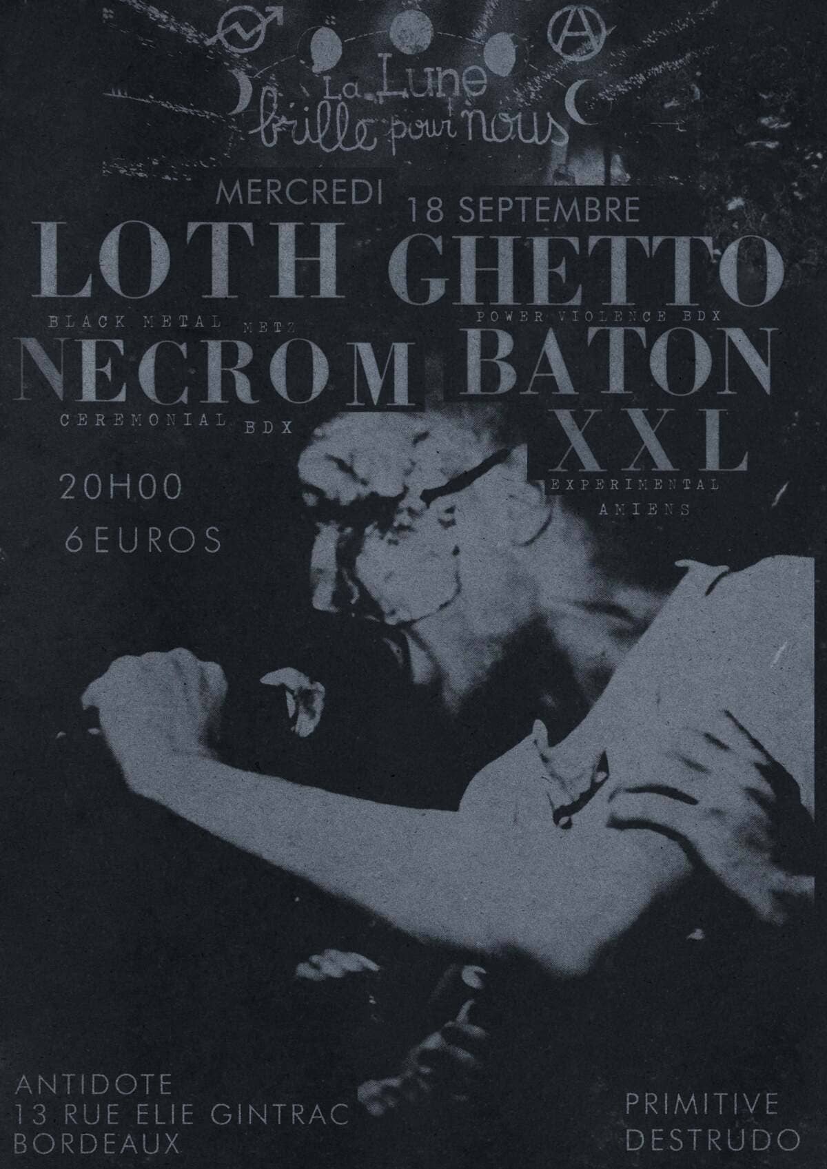 LOTH - GHETTO - NECROM - BATON XXL