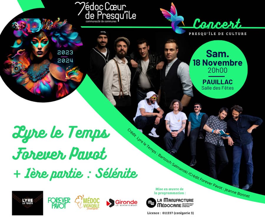 Lyre le Temps + Forever Pavot + Sélénite