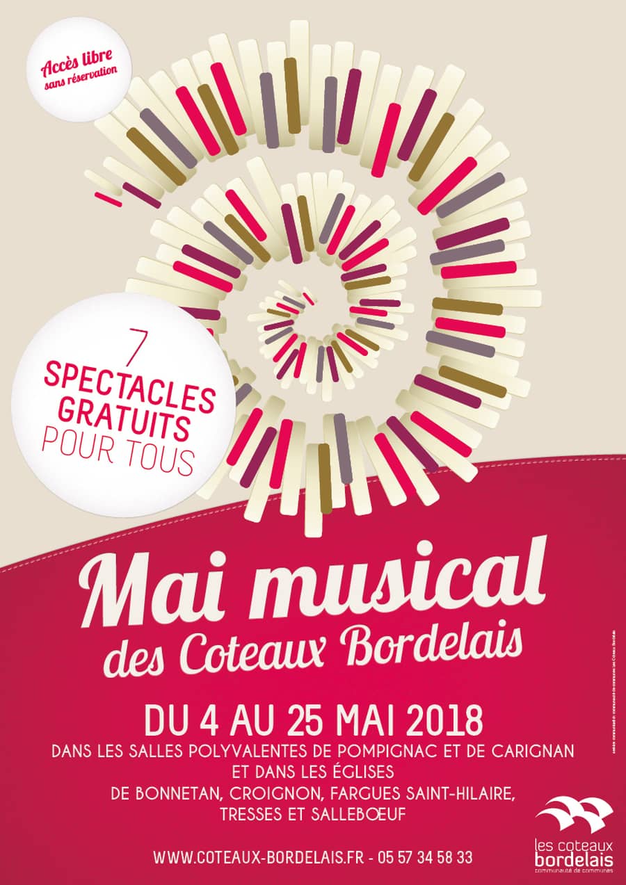 Mai musical des Coteaux Bordelais - PESMD