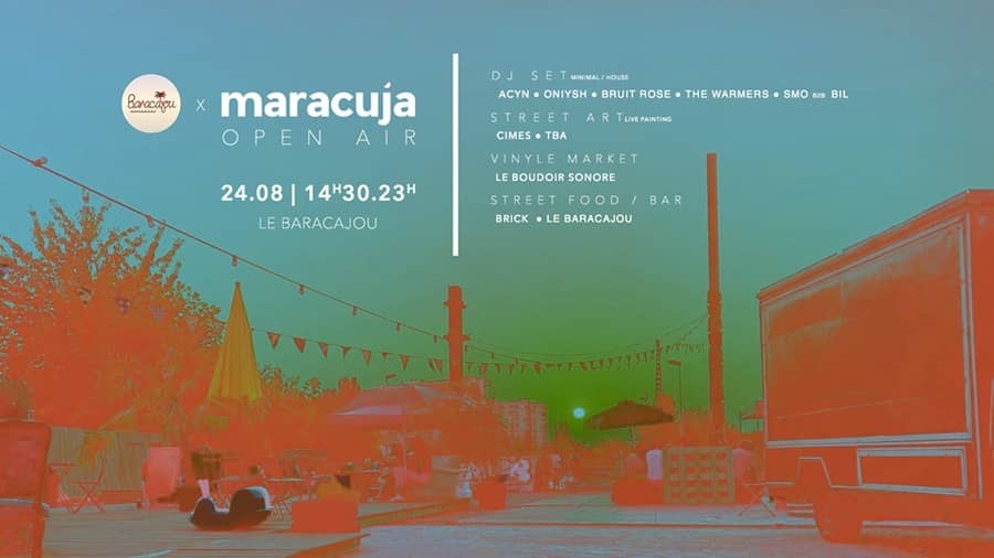 Maracuja x Baracajou | OPEN AIR ◐ Free