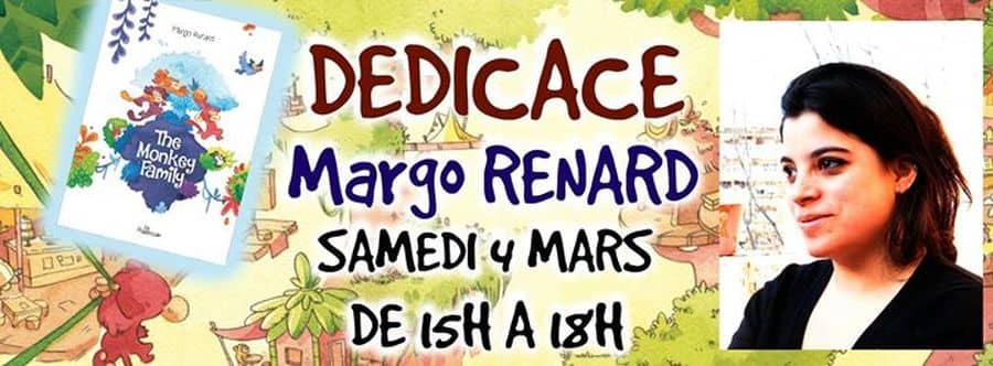 Margo Renard en dédicace
