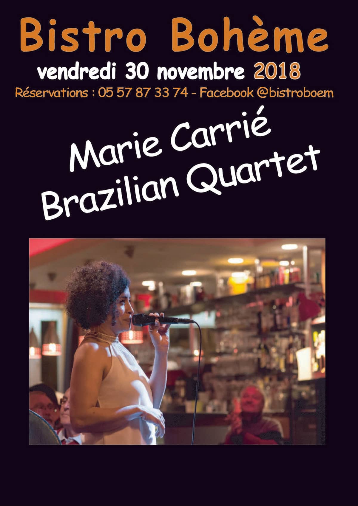 Marie Carrié Brazilian Quartet