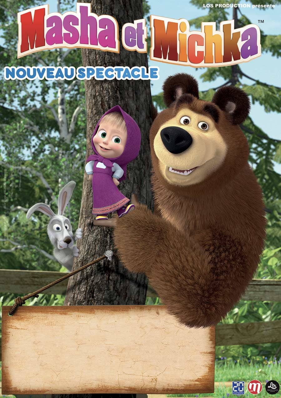 MASHA ET MICHKA - LE SPECTACLE