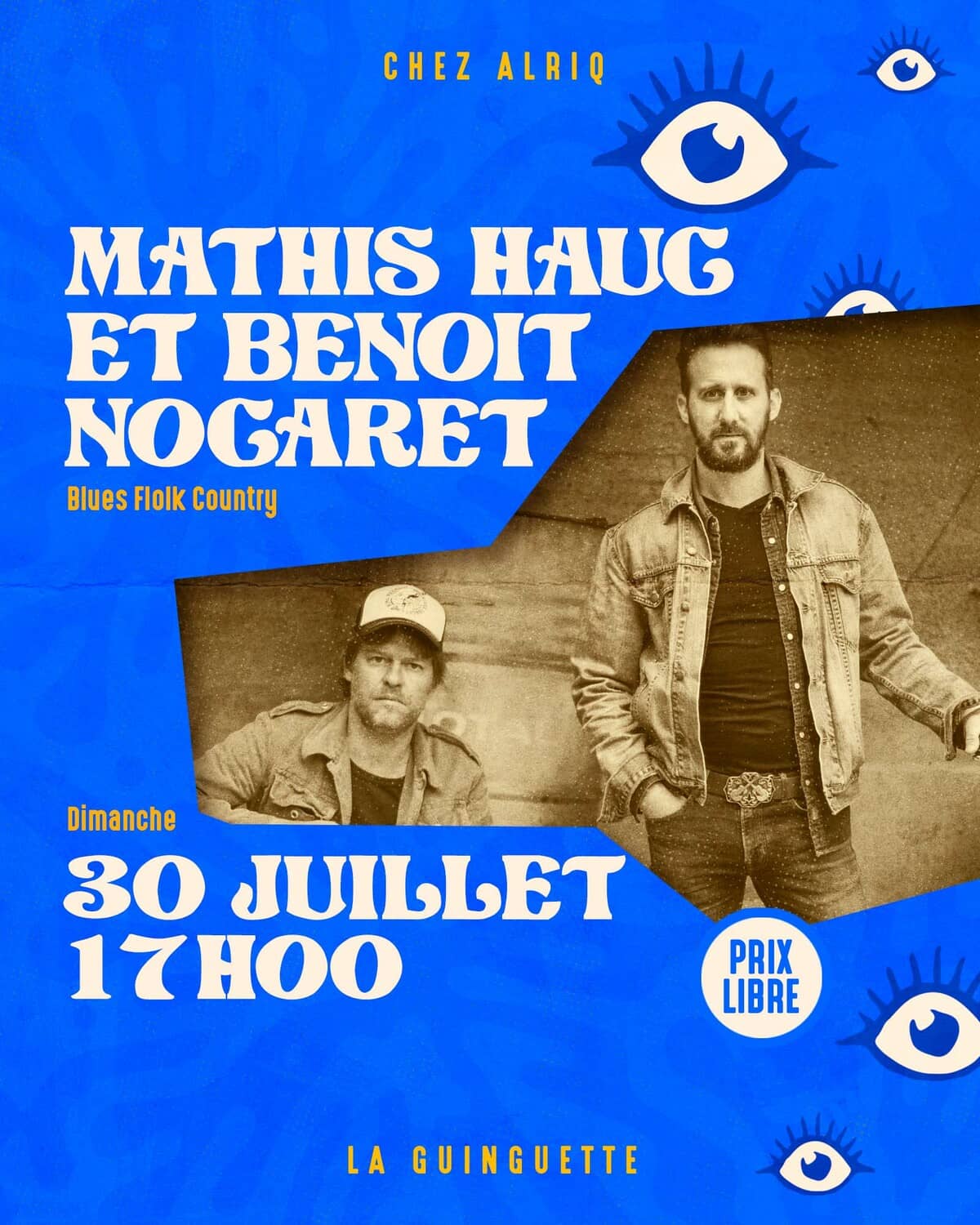 Mathis Haug et Benoit Nogaret