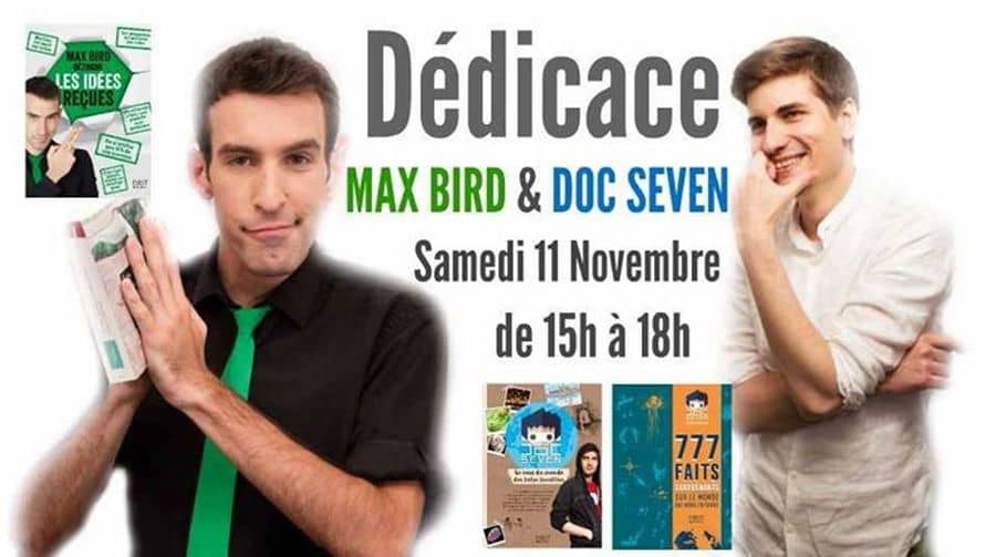 Max Bird & Doc Seven en dédicace