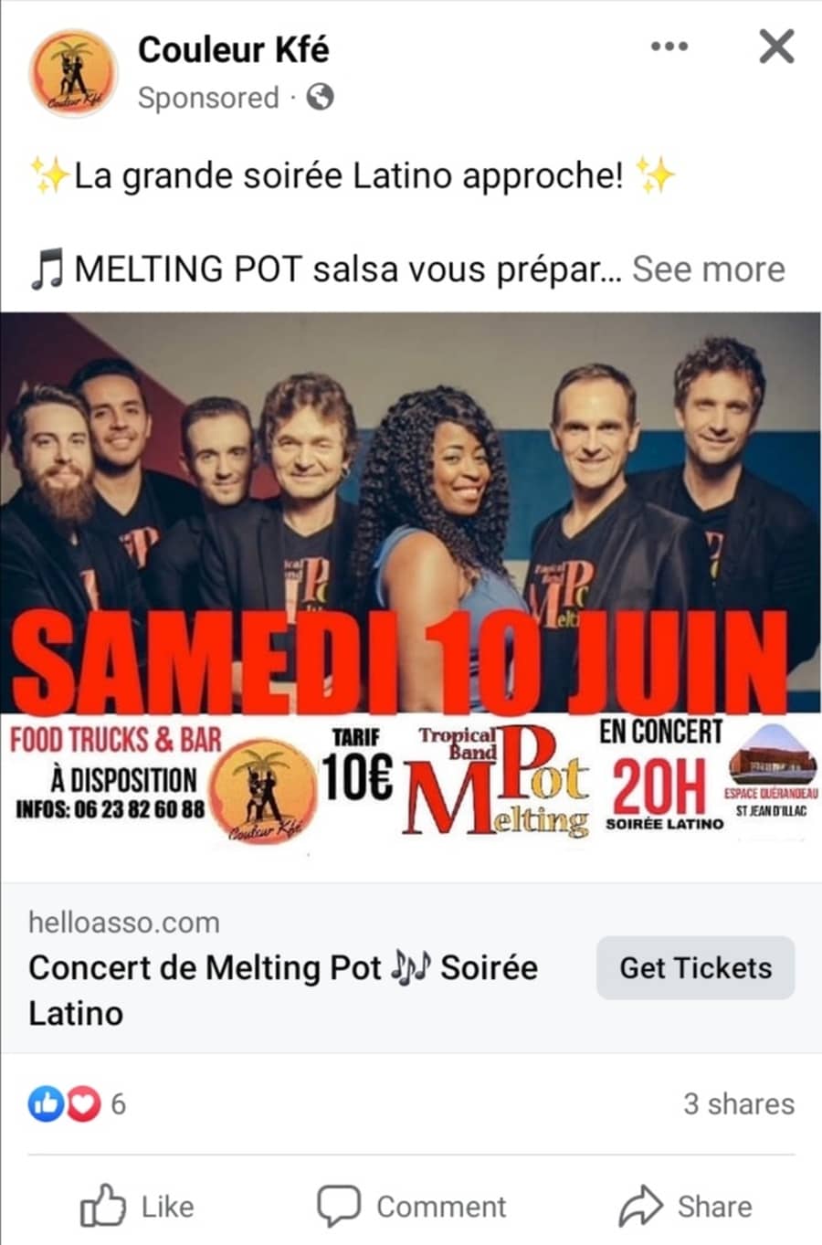 Melting Pot & Soirée Latino