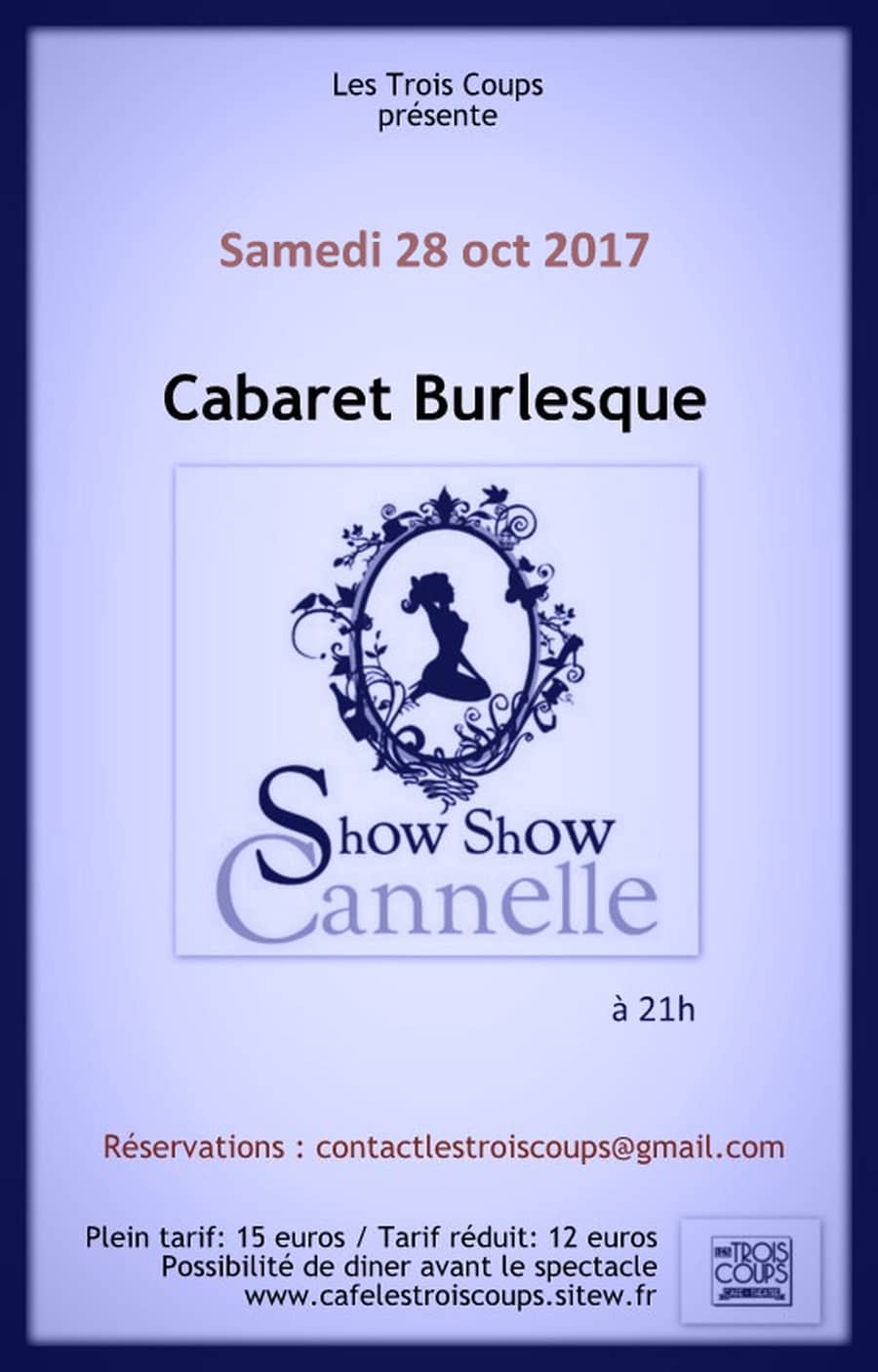 Miss Show Show Cannelle fait son show