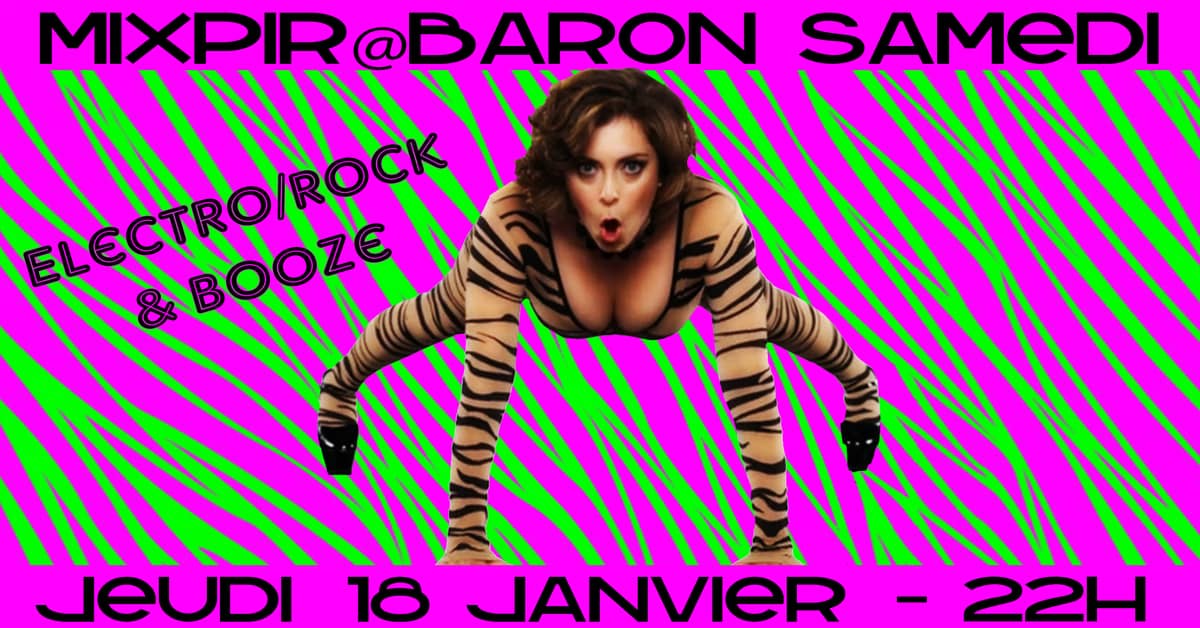 Misspir DJ set electro rock & Boose