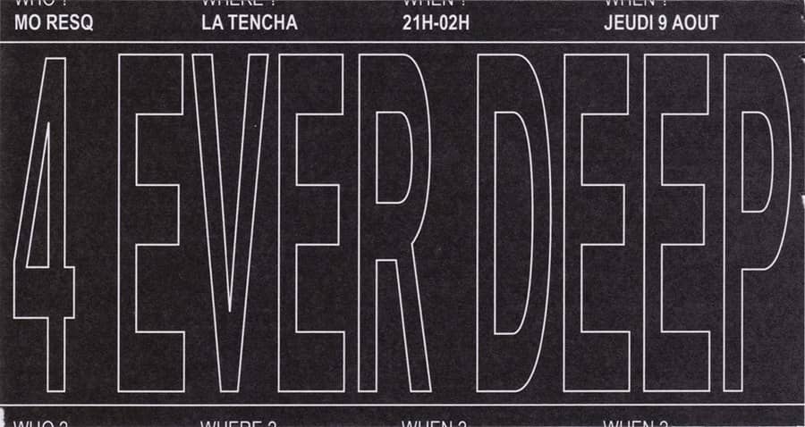 Mo Resq Recordings - 4 EVER DEEP