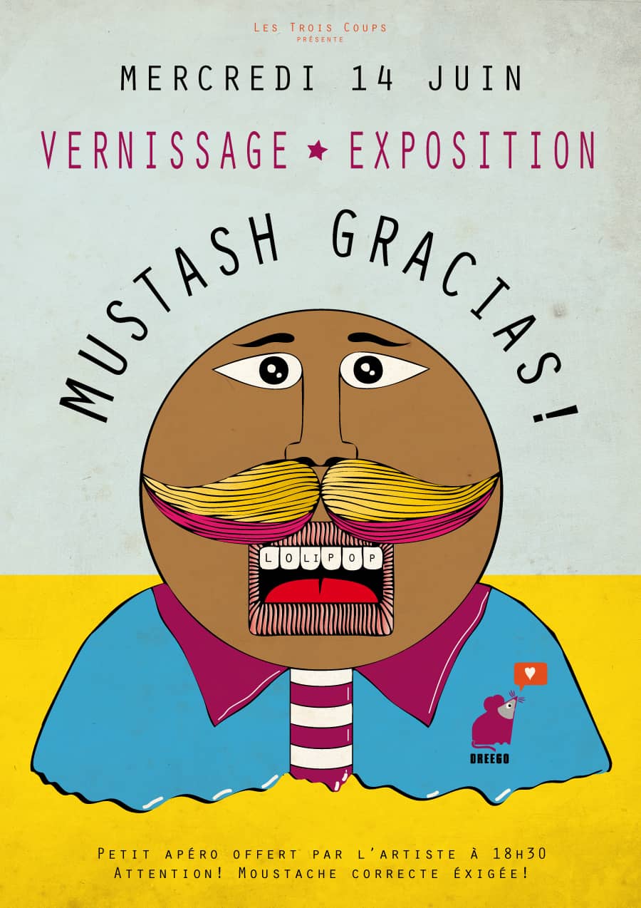 Mustash Gracias : Vernissage