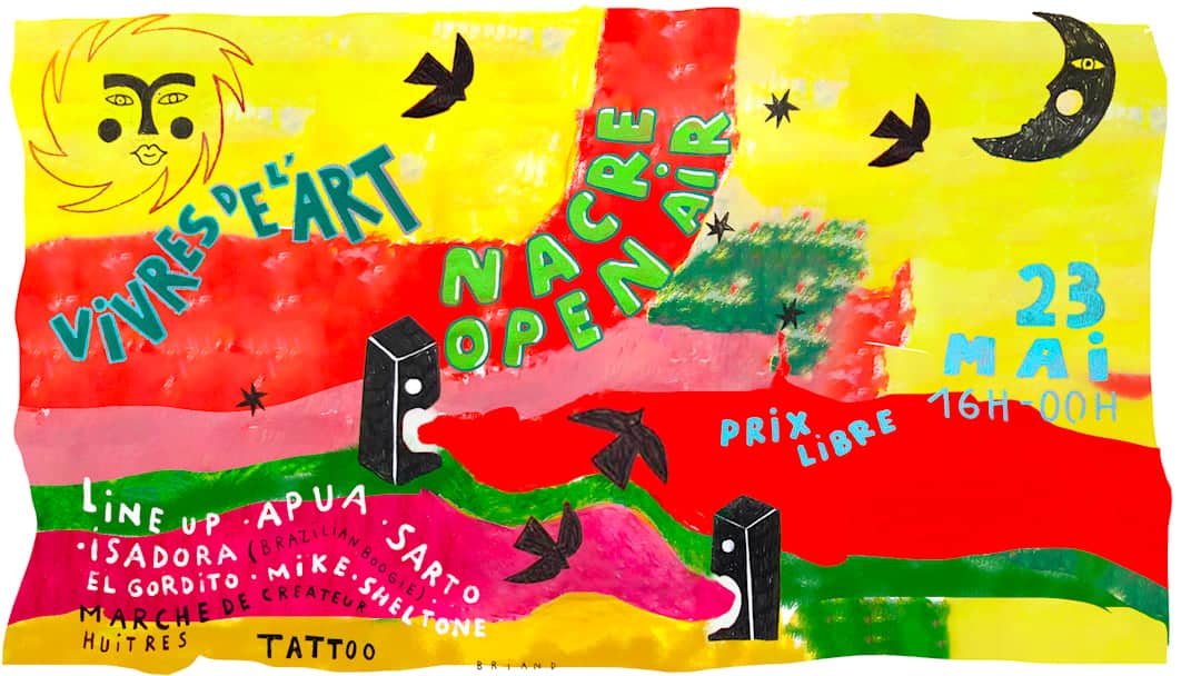 Nacre open air : invite Apua