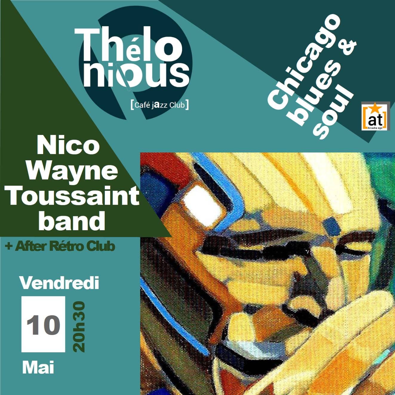 Nico Wayne Toussaint + After Rétro Club