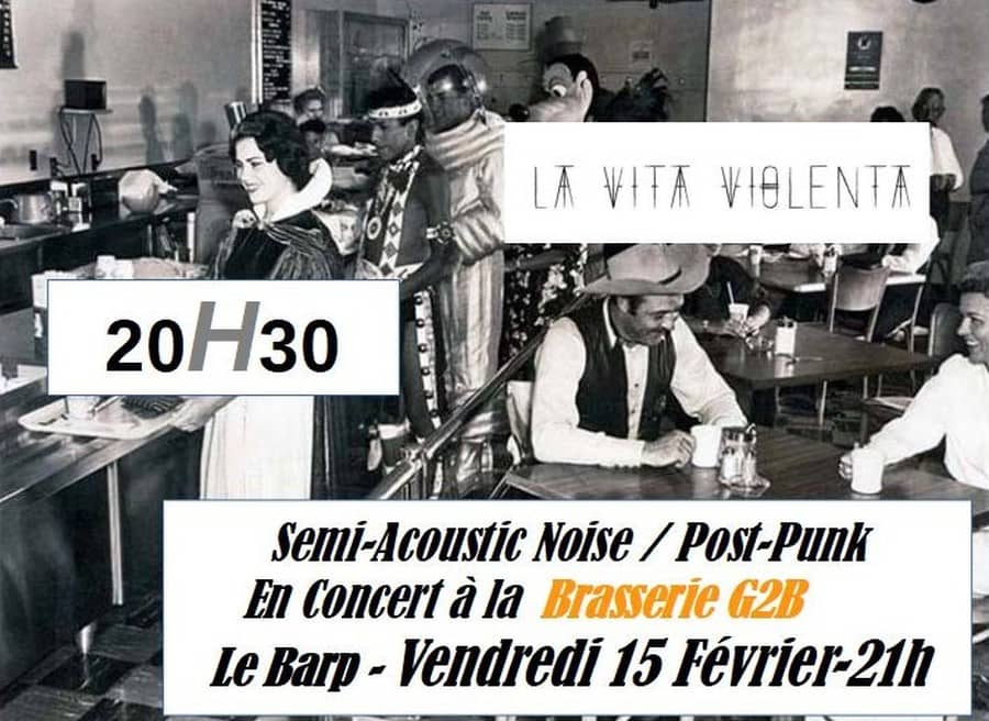 Noise Party : avec La Vita Violenta + 20H30