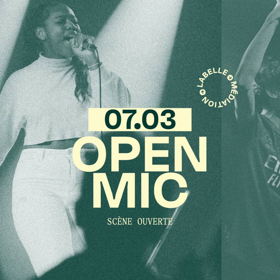 OPEN MIC / Scène ouverte de L'Inconnue