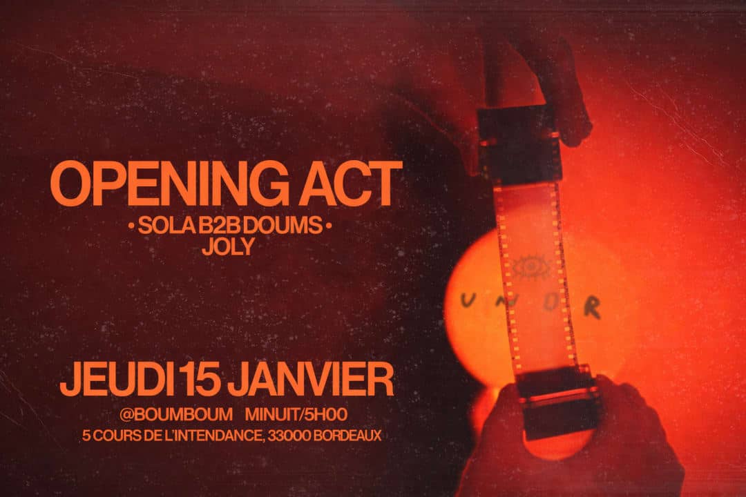 UNDR OPENING ACT