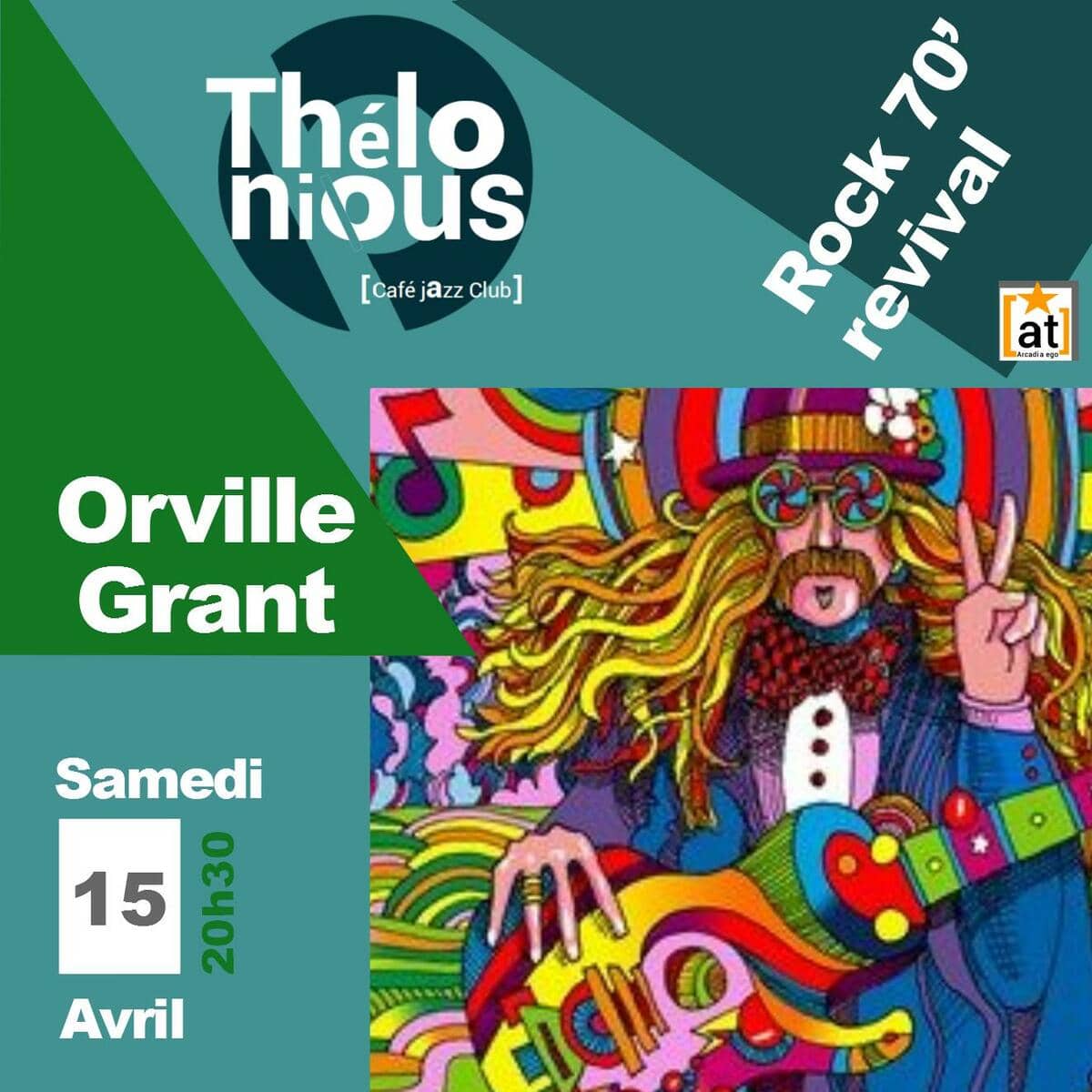 Orville Grant tribute rock 70'