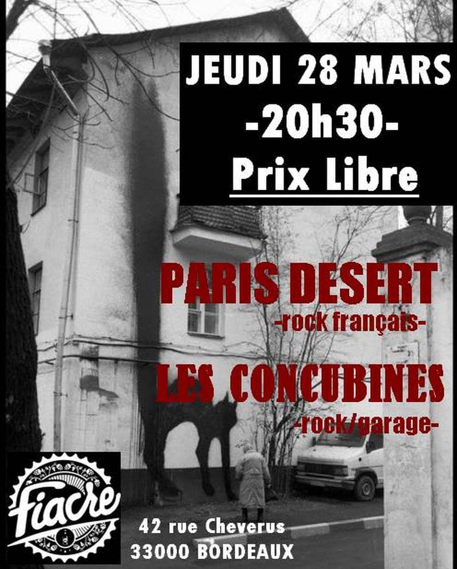 PARIS DESERT + LES CONCUBINES
