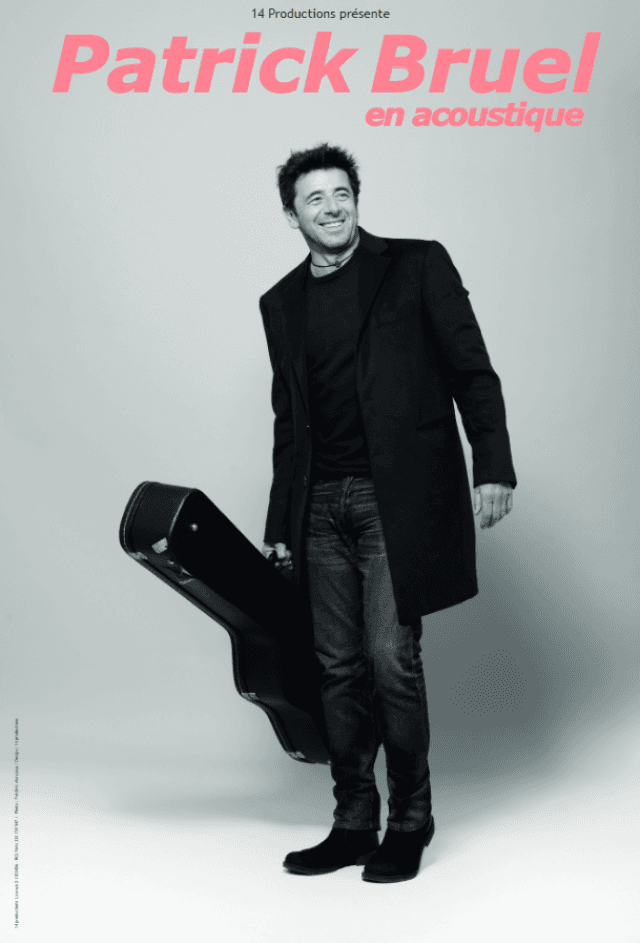 PATRICK BRUEL EN ACOUSTIQUE