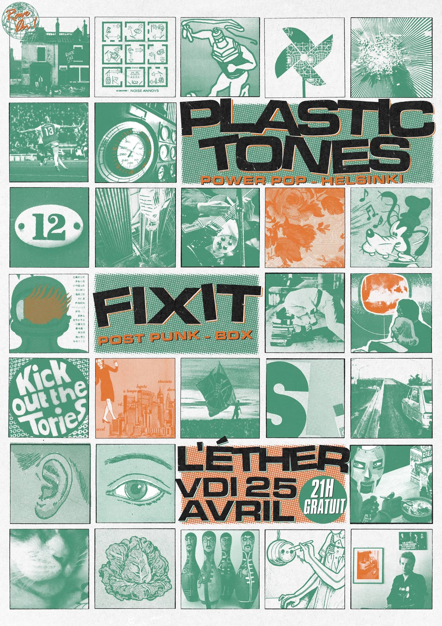 PLASTIC TONES (Helsinki) + FIXIT (Bdx)