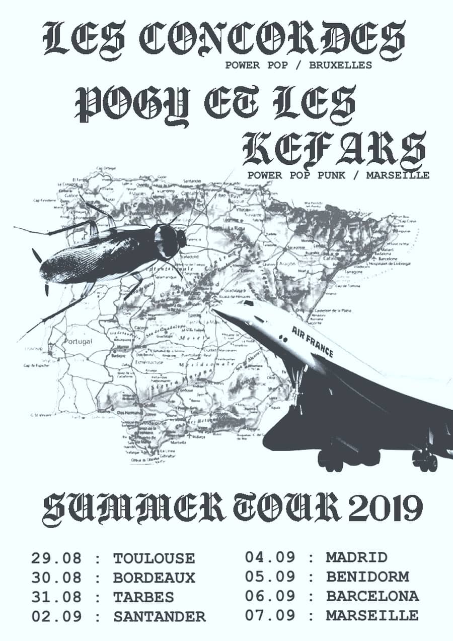 Poggy et le Kefars + Les Concordes