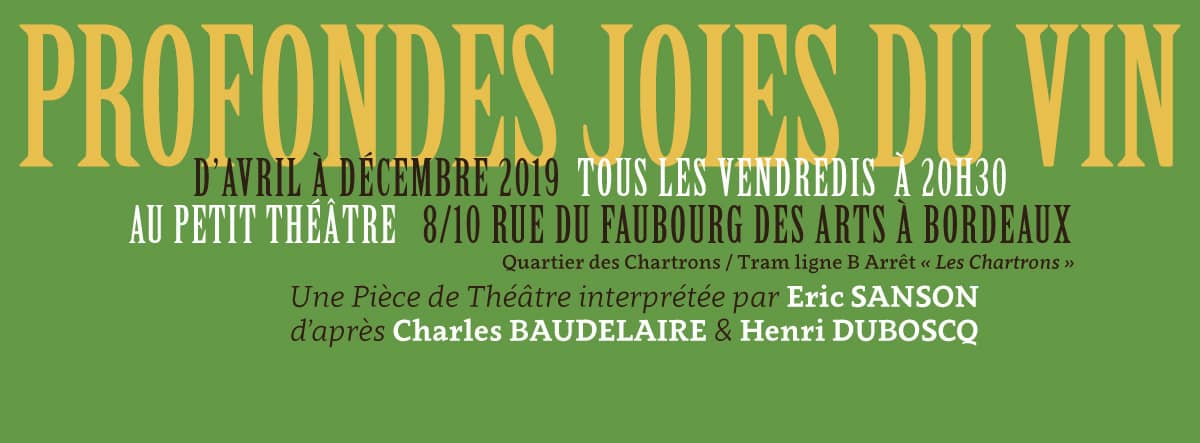 PROFONDES JOIES DU VIN