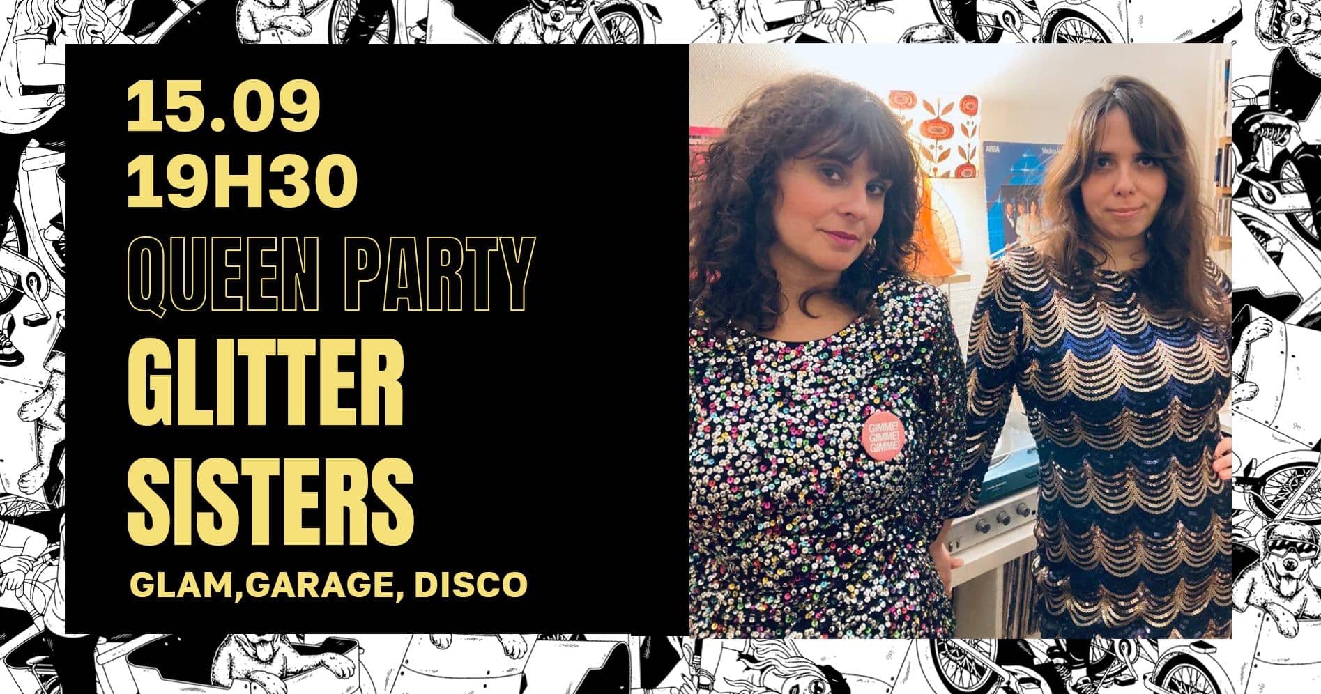 QUEEN PARTY – Glitter Sisters DJ Set