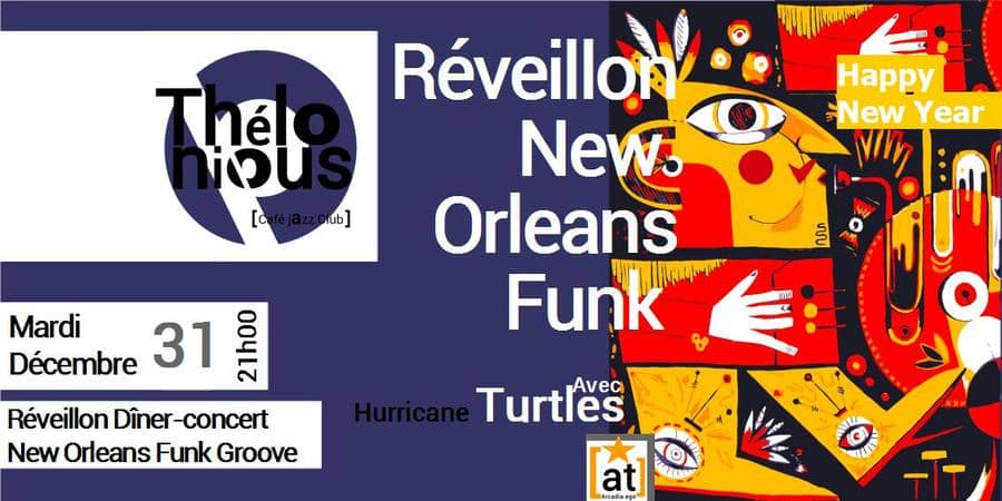 Réveillon Diner Concert / New Orleans Funk
