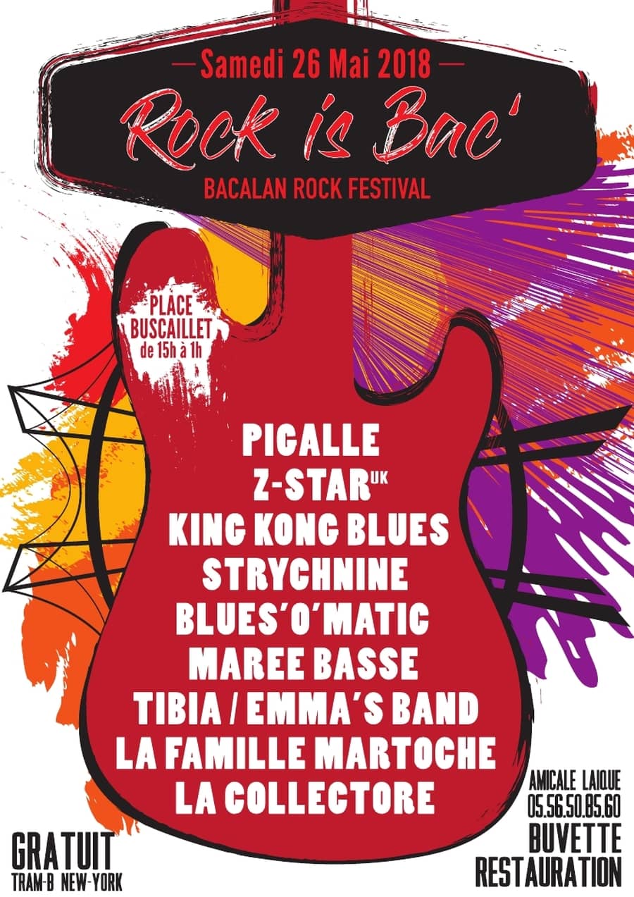 ROCK is BAC . Bacalan Rock Festival