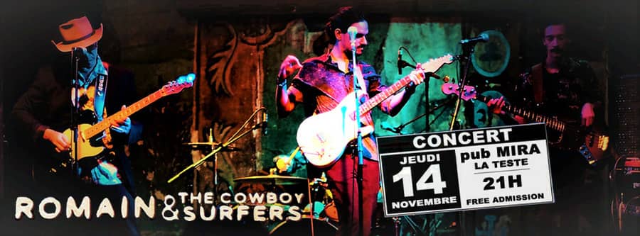 Romain & The Cowboy Surfers