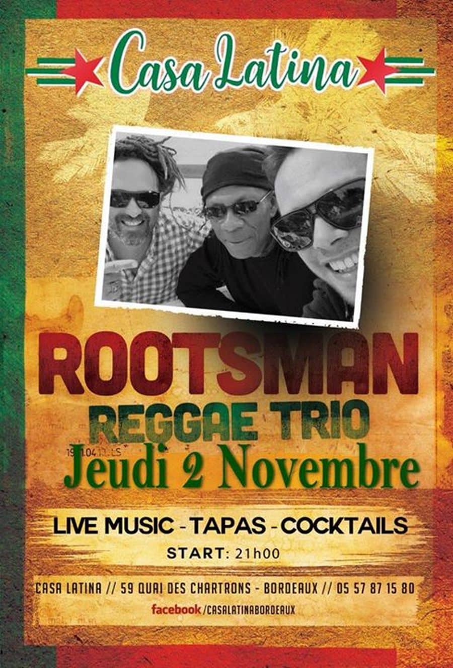 Rootsman reggae band