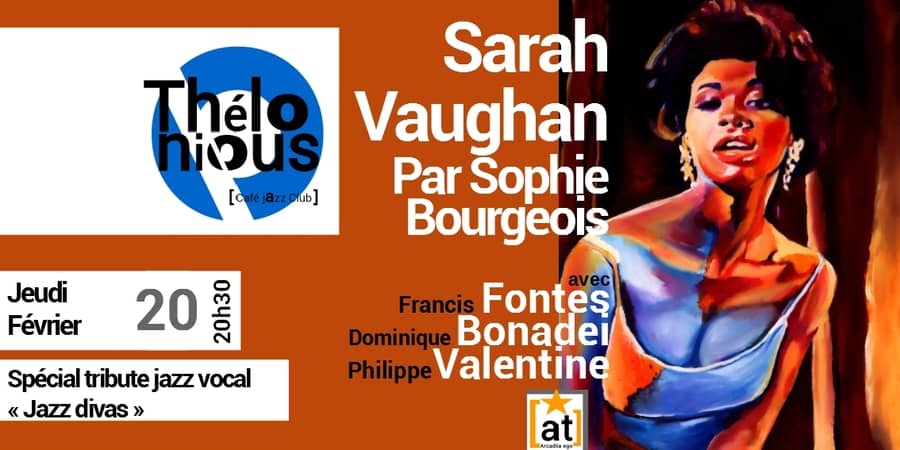 Sarah Vaughan par Sophie Bourgeois