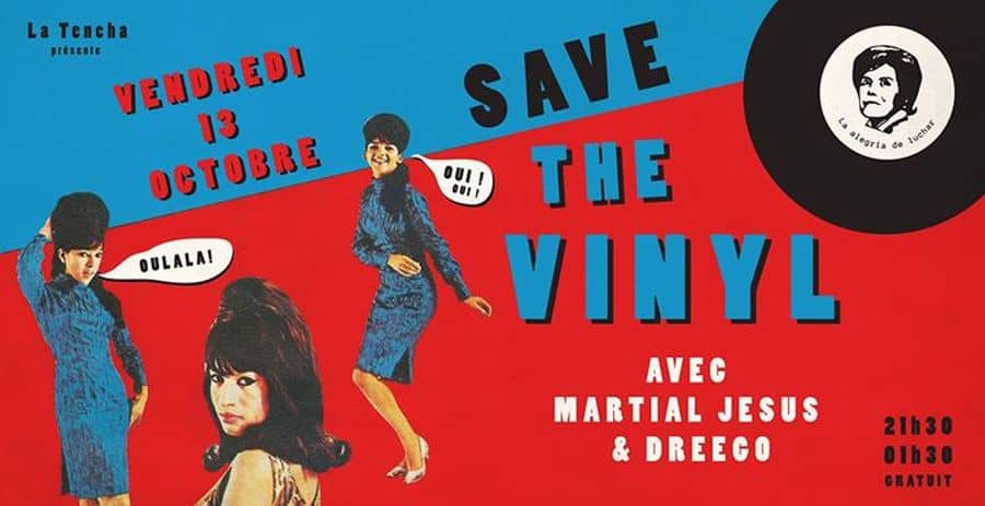 Save The Vinyl avec Martial Jesus & Dreego