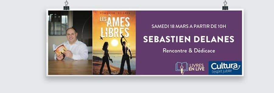 Sebastien Delanes en dédicace
