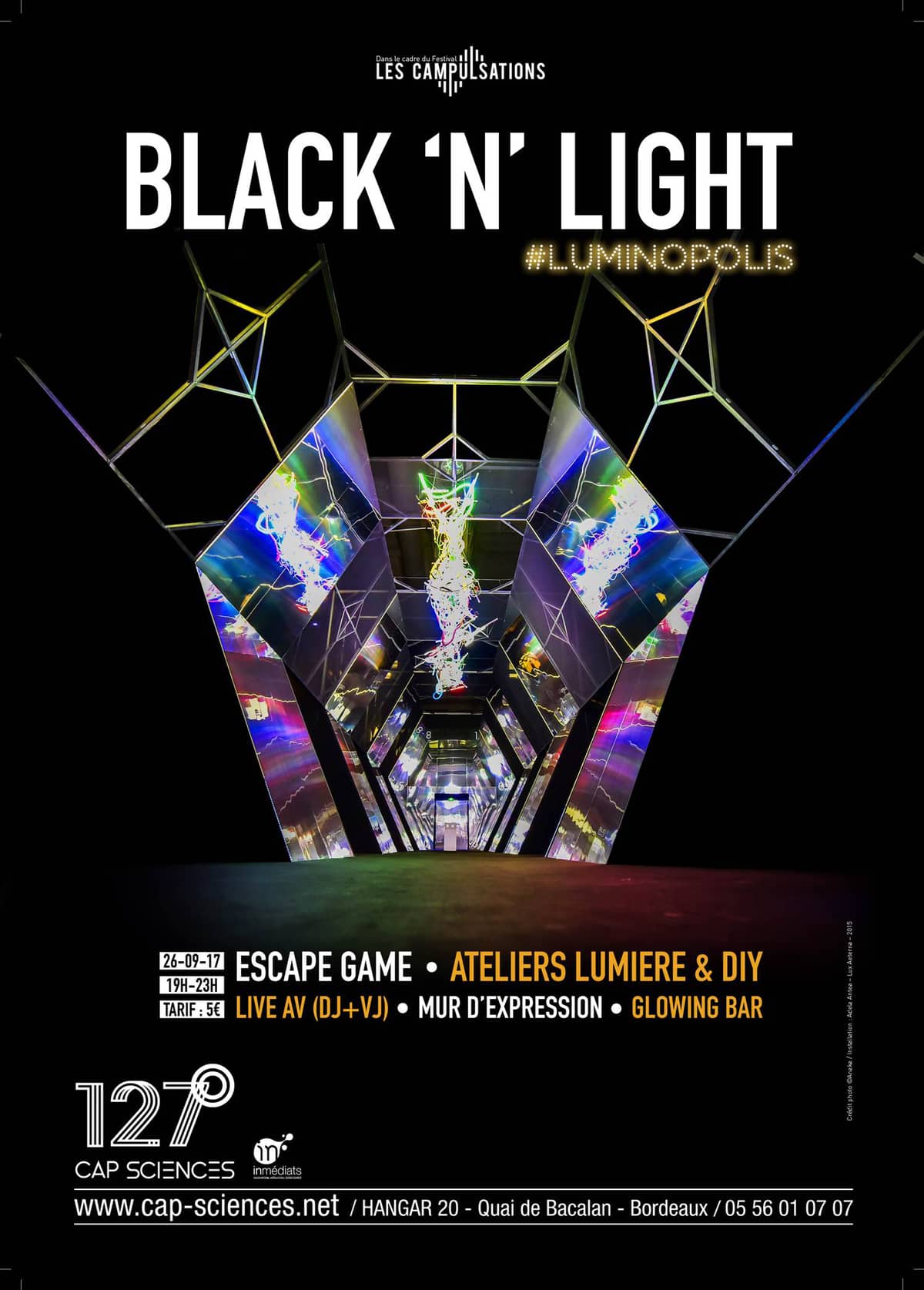 Soirée Black’n’light // Campulsations 2017