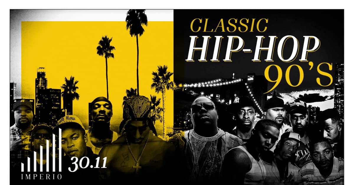 Soirée Classic Hip-Hop 90’s Only