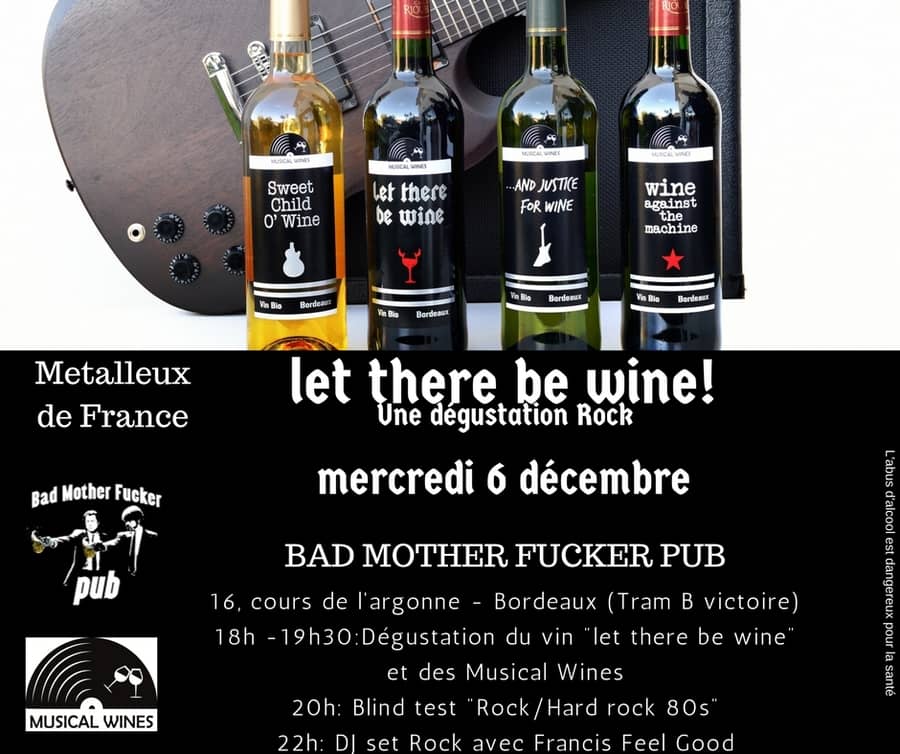 Soirée let there be wine