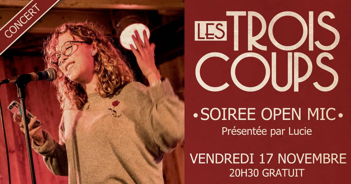 Soirée Open mic'