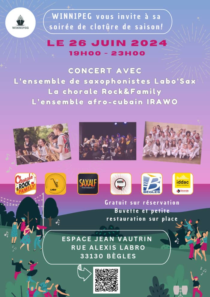 Soirée WINNIPEG / Clôture de la saison