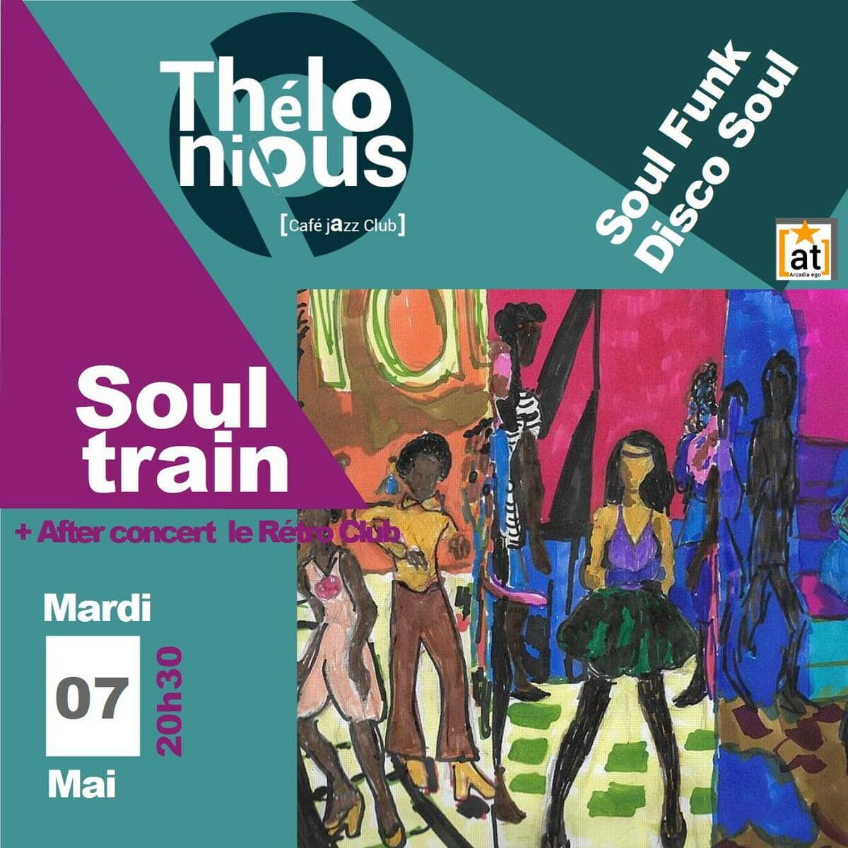 Soul train + After Rétro Club