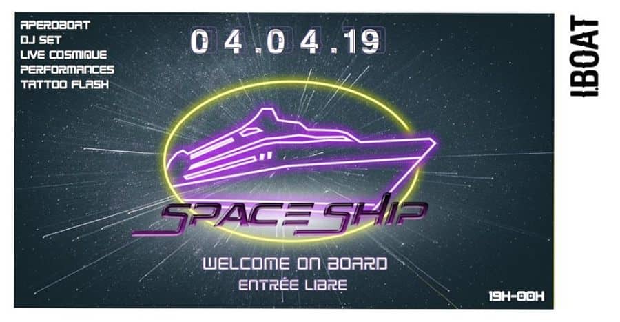 SPACE SHIP - Apéroboat