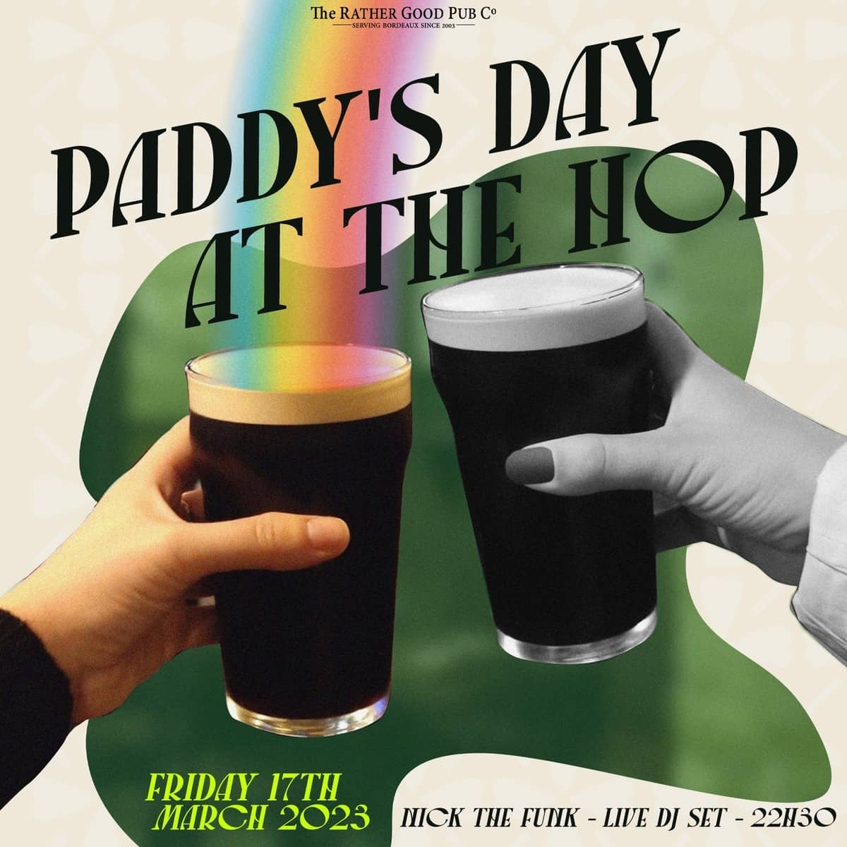 St Patrick's day with Nick The Funk !